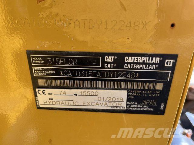CAT 315F CR Entreprenad - Övrigt