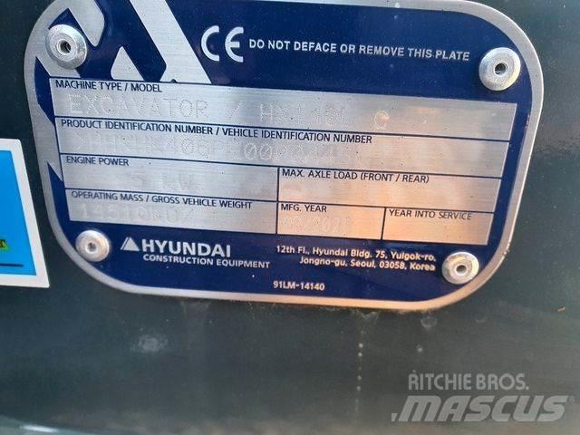 Hyundai HX140LC Bandgrävare
