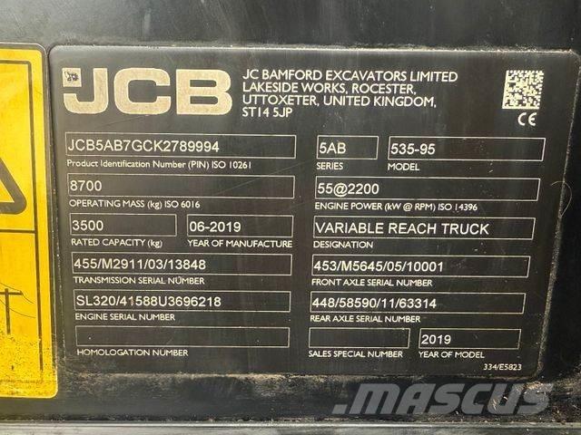 JCB 535-95 Teleskoplastare