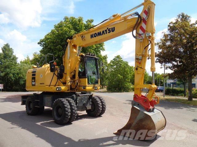 Komatsu PW 160-10 Hjulgrävare