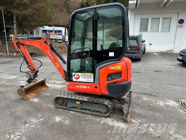 Kubota KX016-4 Minigrävare < 7t