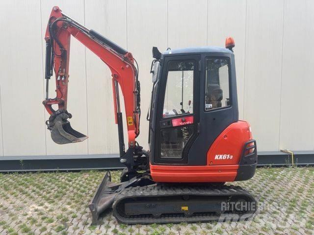 Kubota KX61-3 Minigrävare < 7t