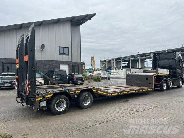Langendorf Tiefbett Låg lastande semi trailer