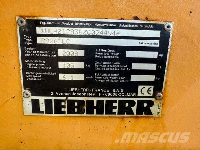 Liebherr R 906 LC Bandgrävare