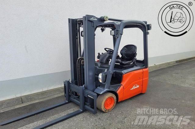 Linde E15 Elmotviktstruckar