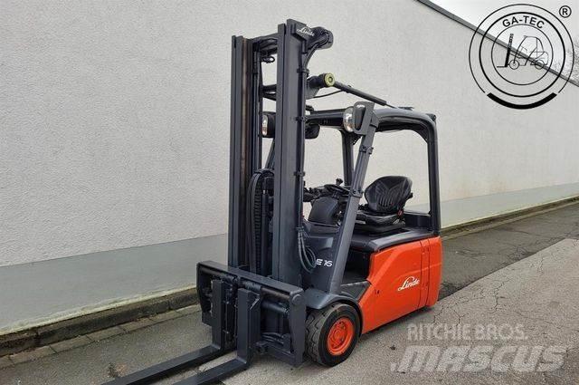 Linde E16 Elmotviktstruckar