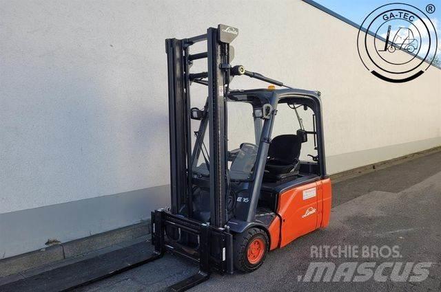 Linde E16L Elmotviktstruckar