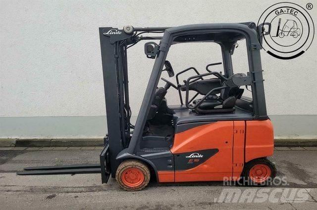 Linde E16P Elmotviktstruckar