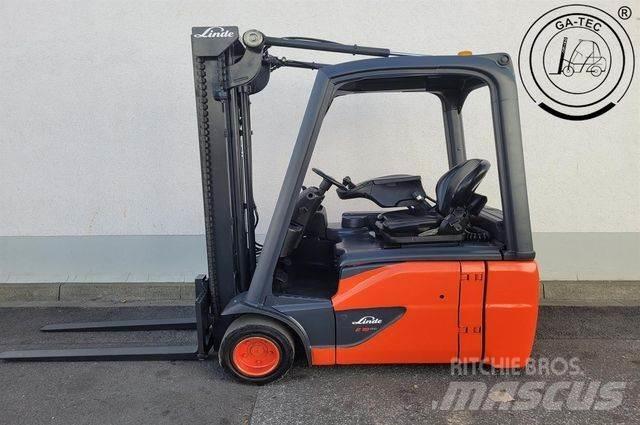 Linde E18 Elmotviktstruckar