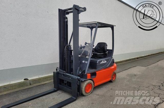 Linde E18PH Elmotviktstruckar