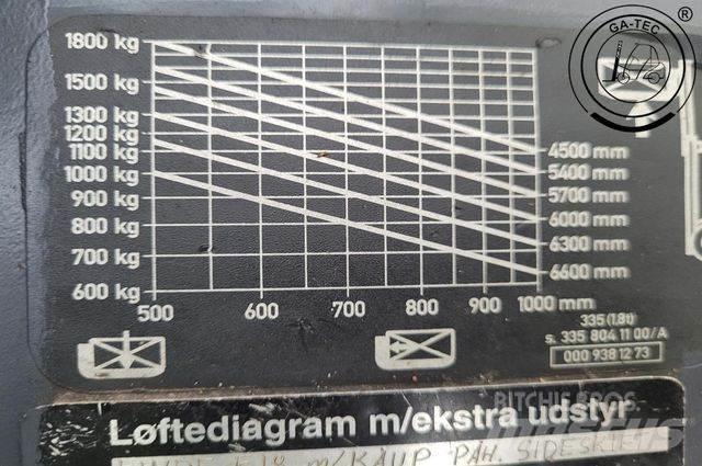 Linde E18PH Elmotviktstruckar
