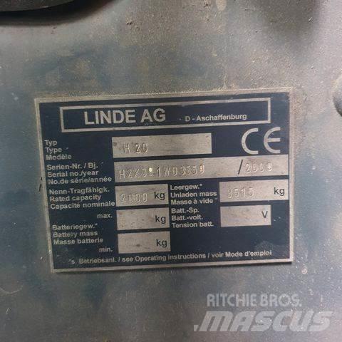 Linde H20 Dieselmotviktstruckar