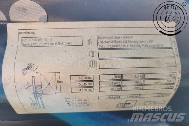 Linde H25T Gasolmotviktstruckar
