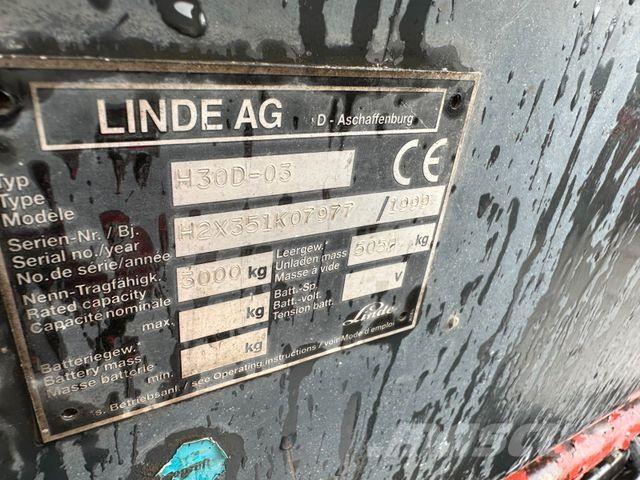 Linde H30D-30 Terrängtruck