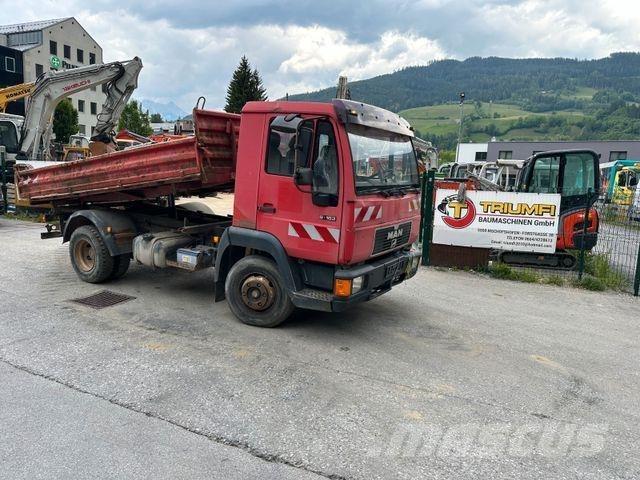 MAN 8.163 Tippbilar