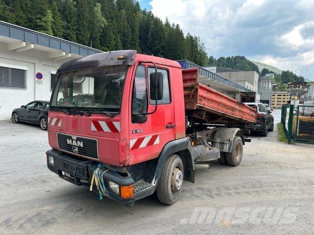 MAN 8.163 Tippbilar