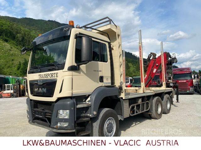 MAN TGS 33.480 6x6 Timmerbilar