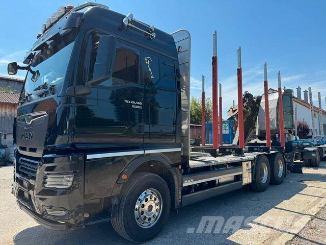 MAN TGX 26.580 Timmerbilar