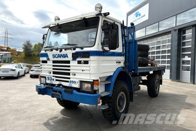 Scania 93M 250 4x4 Flakbilar