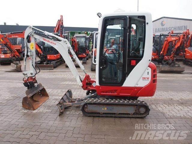 Takeuchi TB 216 Minigrävare < 7t