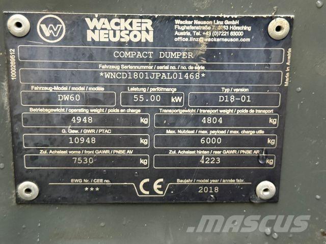 Wacker DW 60 Entreprenad - Övrigt
