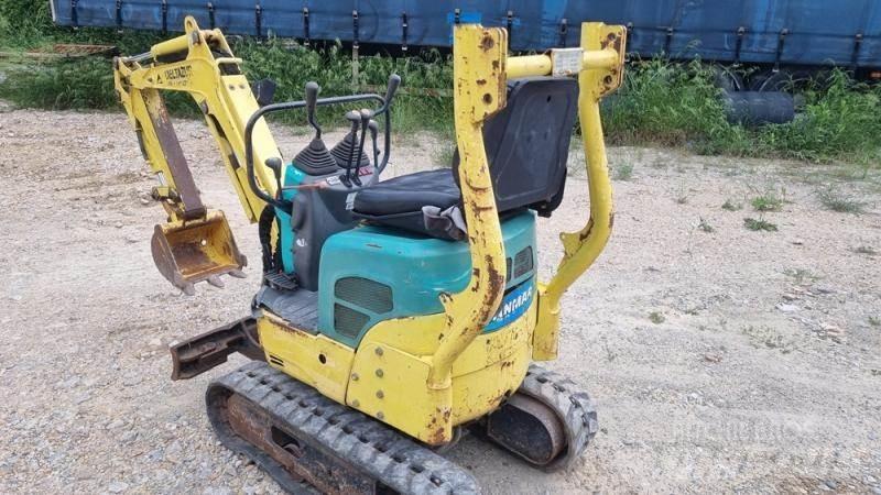 Yanmar SV08 Minigrävare < 7t