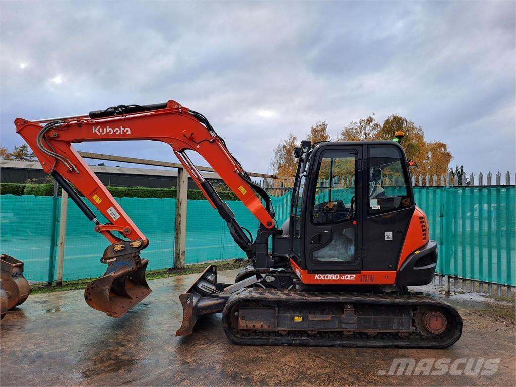 Kubota  Minigrävare < 7t