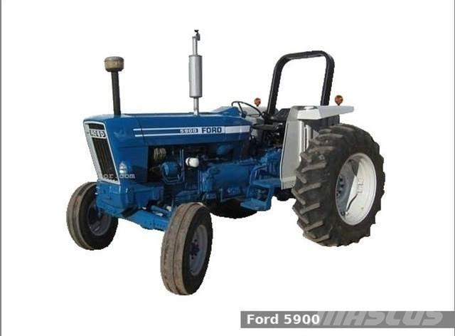 Ford 5900 Tractor Entreprenad - Övrigt