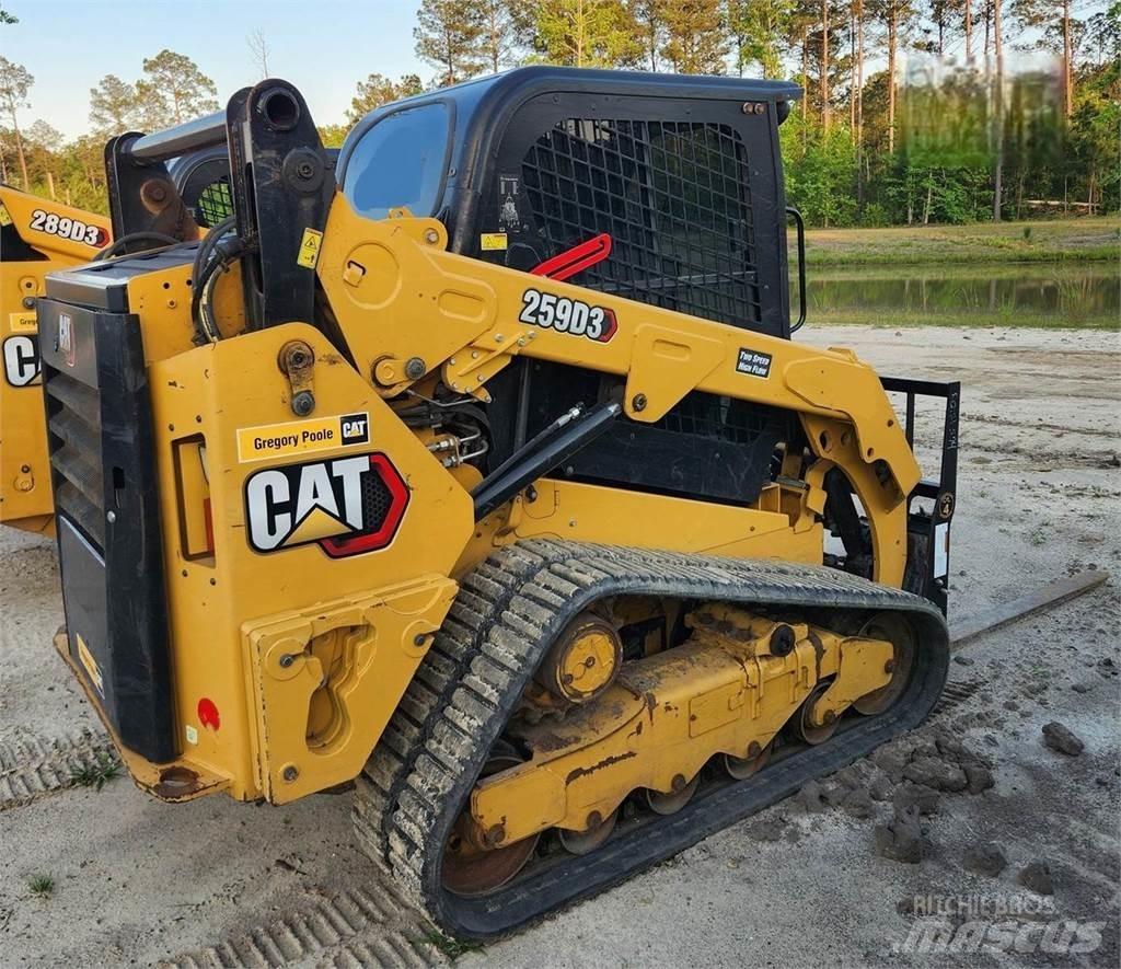 CAT 259D3 Bandlastare