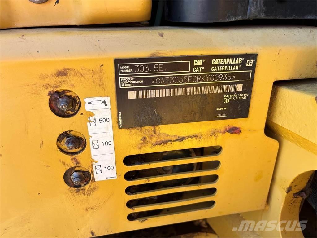 CAT 303.5 Bandgrävare