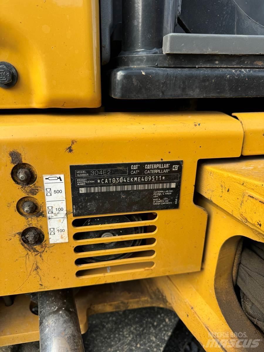 CAT 304E2 Minigrävare < 7t