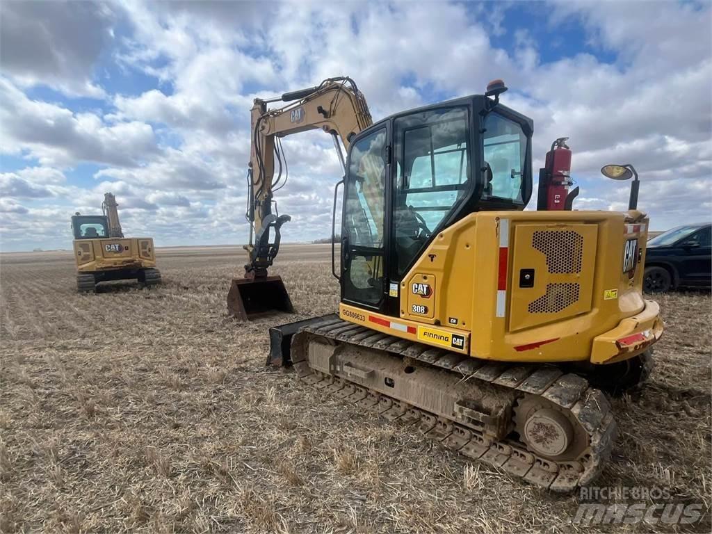 CAT 308CR Bandgrävare