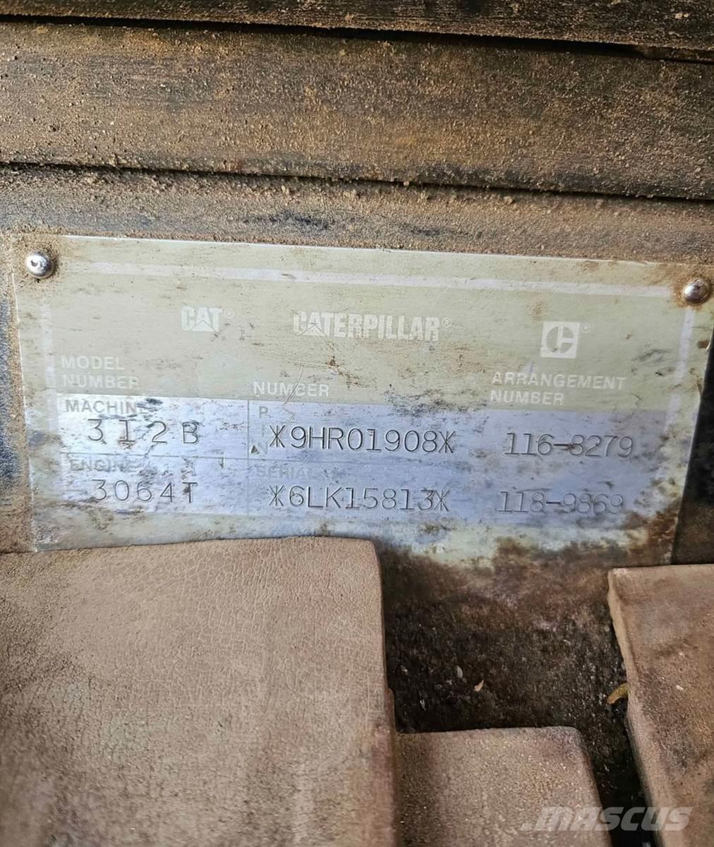 CAT 312B Bandgrävare
