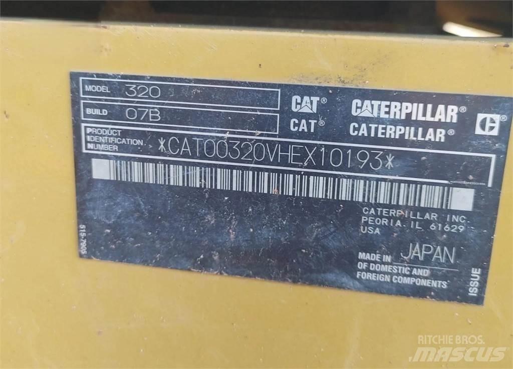 CAT 320 Bandgrävare