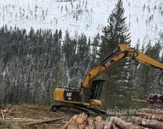 CAT 538 Griplastare och kranar