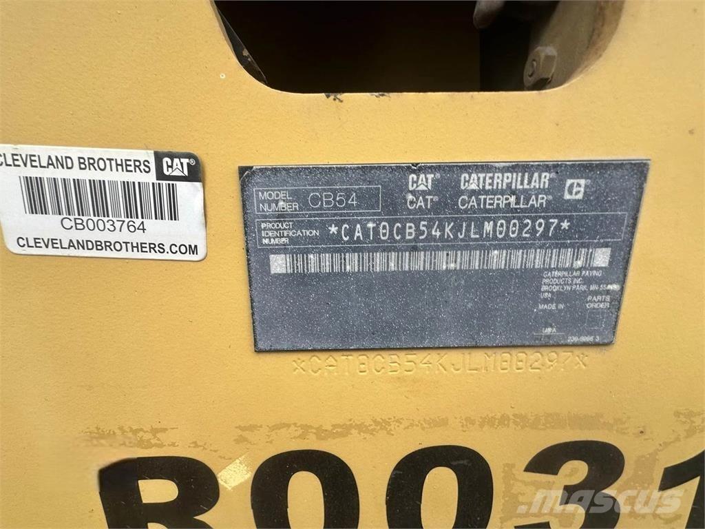 CAT CB54 Envalsvältar