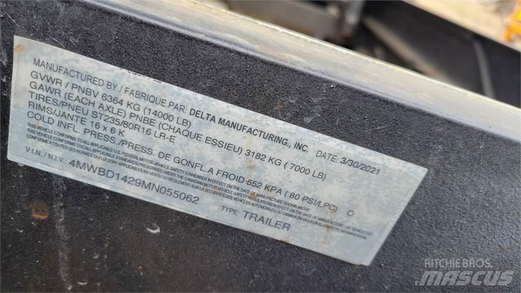 Delta  Tipptrailer