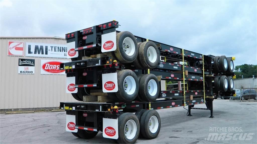 Dorsey SC40 Växelflak-/Containersläp