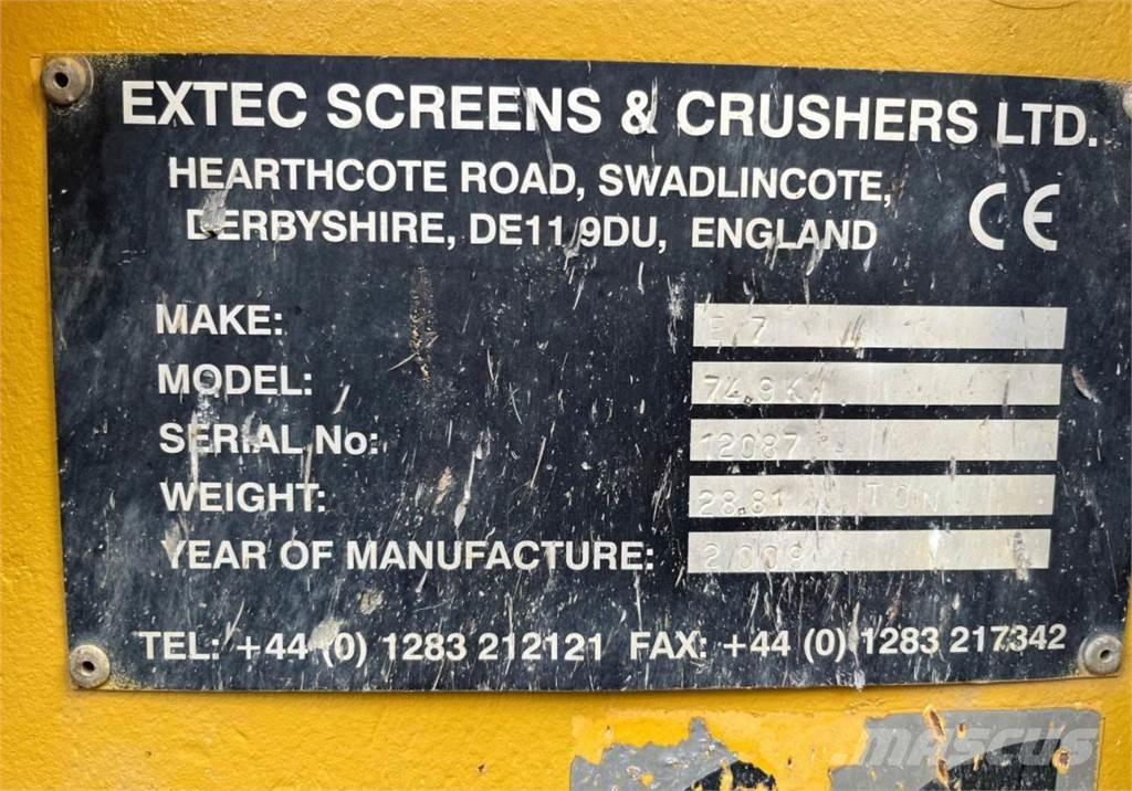 Extec E-7 Sorteringsverk