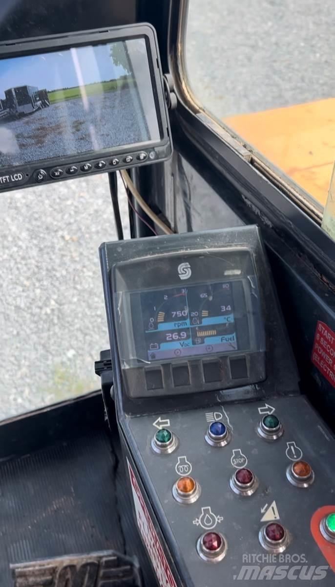 Finn T120 Avlastarbord, fläktar och elevatorer