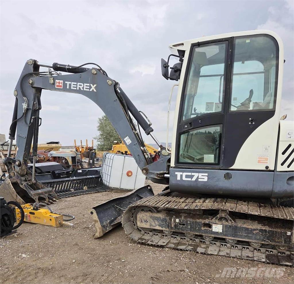 Terex TC75 Bandgrävare