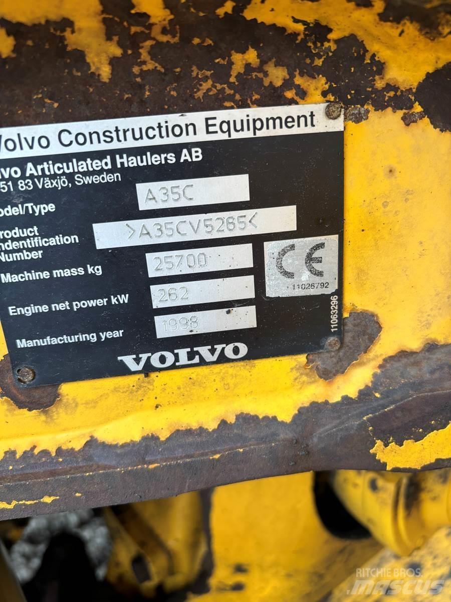 Volvo A35C Midjestyrd dumper