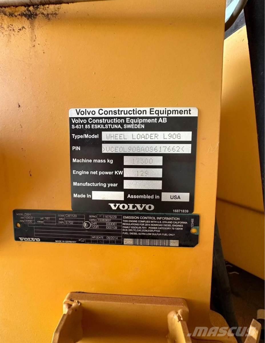 Volvo L90G Hjullastare