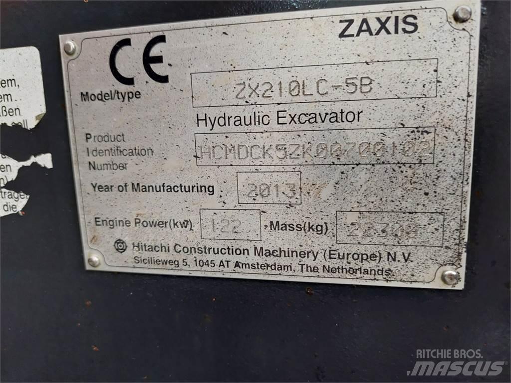 Hitachi ZX 210LC Bandgrävare