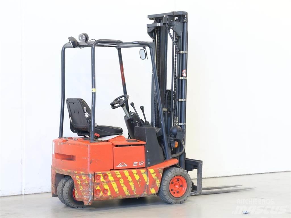 Linde E12/324 Elmotviktstruckar