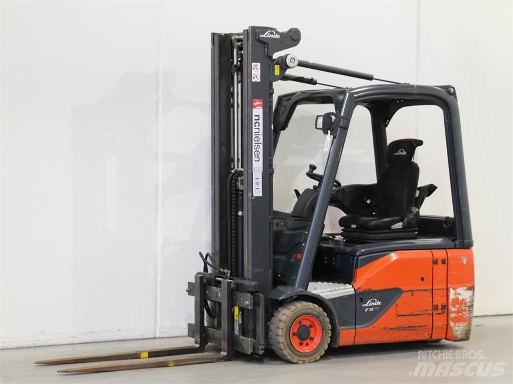 Linde E16/386-02 Elmotviktstruckar