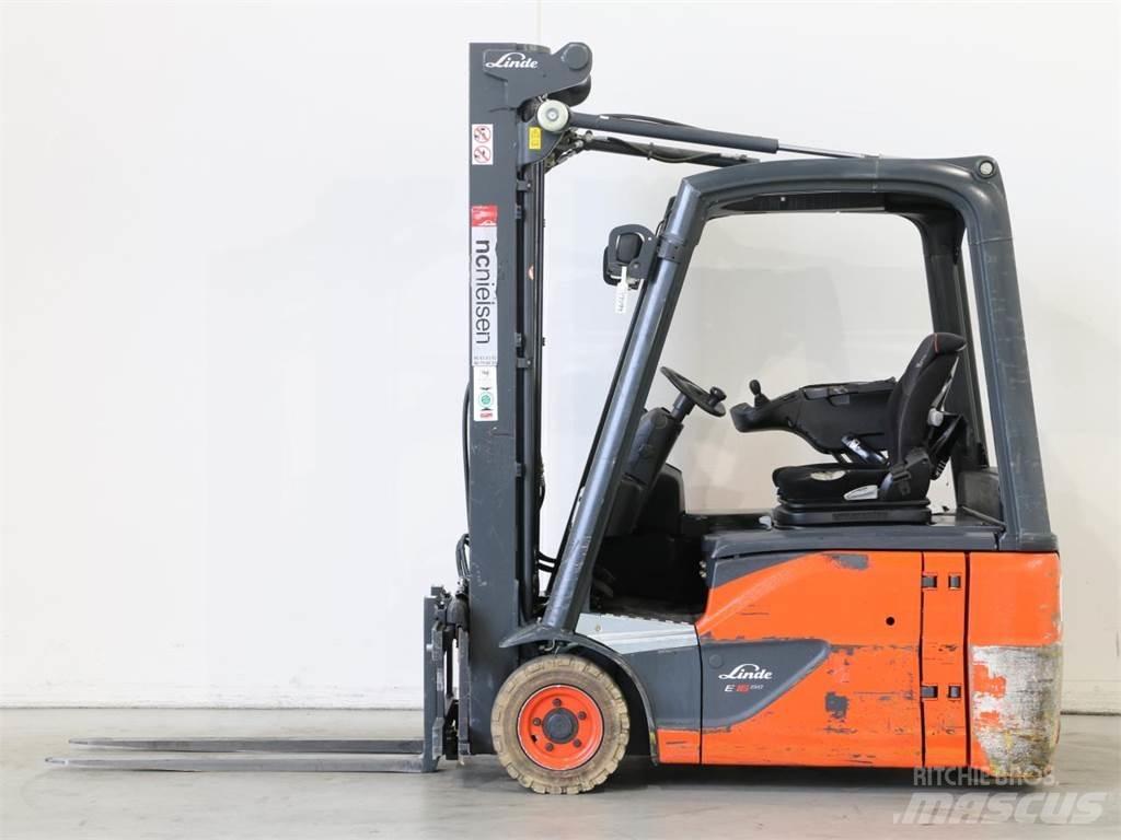 Linde E16/386-02 EVO Elmotviktstruckar