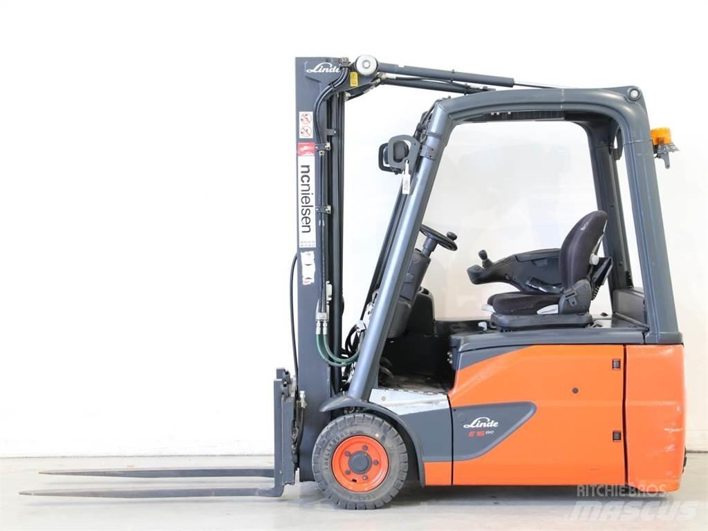 Linde E16/386-02 EVO Elmotviktstruckar