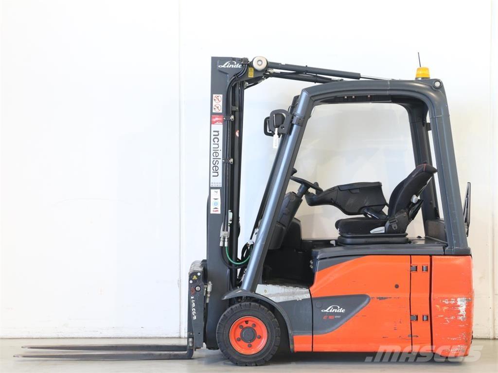Linde E16/386-02 EVO Elmotviktstruckar