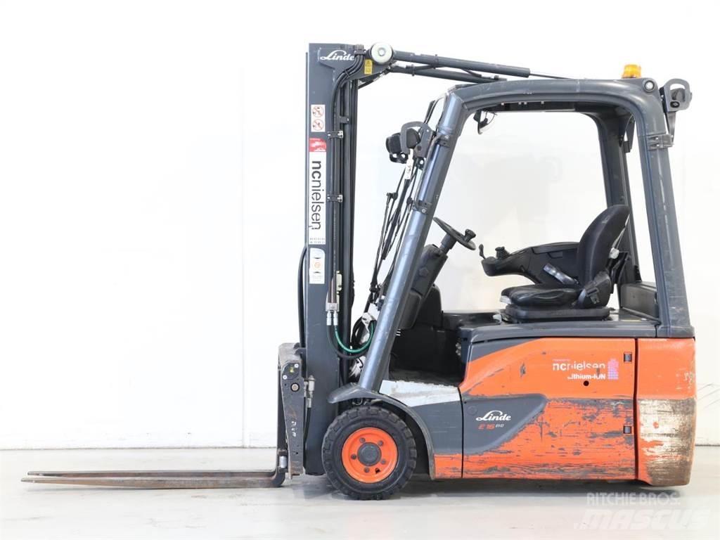 Linde E16/386-02 EVO Elmotviktstruckar
